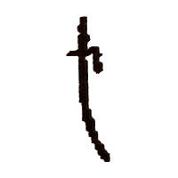 Crosses, Lines, Letter T, sword